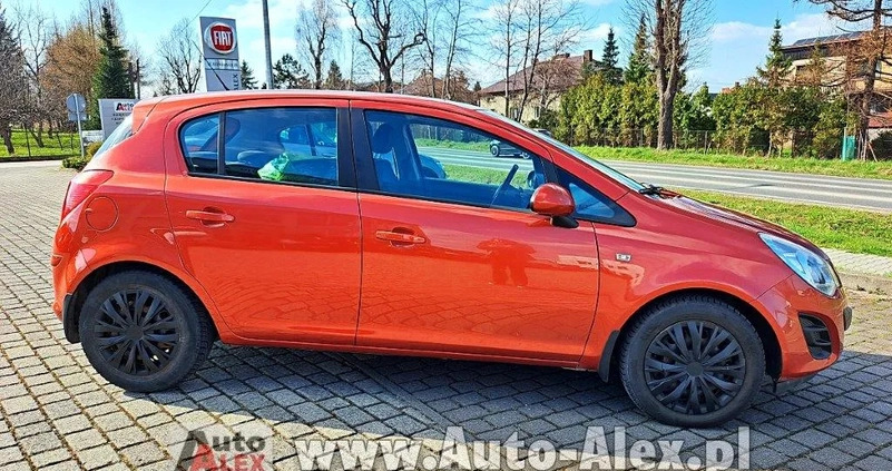 Opel Corsa cena 19500 przebieg: 133856, rok produkcji 2012 z Ryglice małe 172